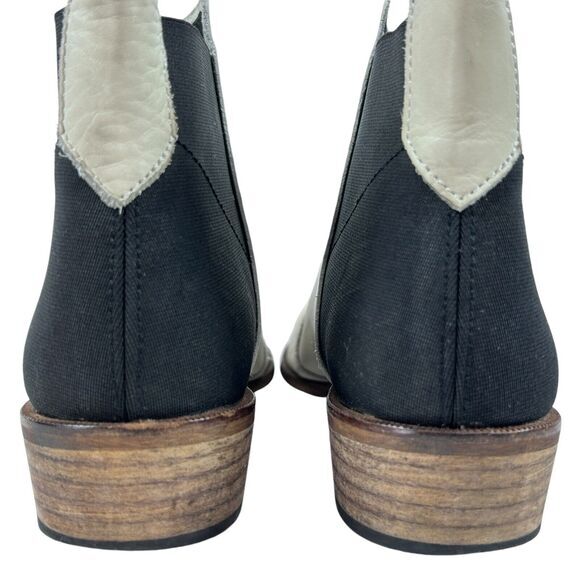 Free People Boho Distressed Dark Horse Ankle Chelsea Boot Size Women’s US 8.5 - Picture 6 of 10